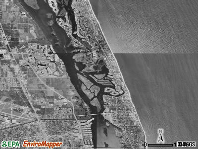 Zip code 32963 satellite photo by USGS