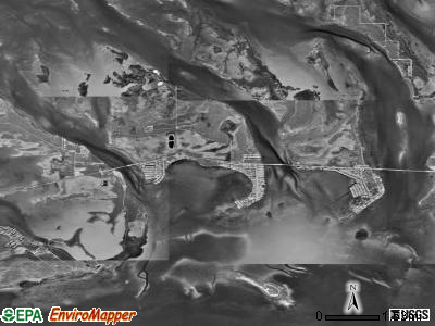 Zip code 33042 satellite photo by USGS