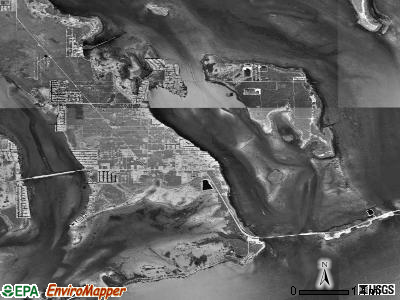 Zip code 33043 satellite photo by USGS