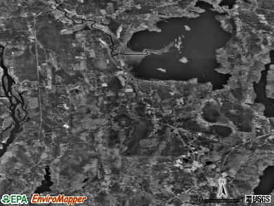 Zip code 04263 satellite photo by USGS