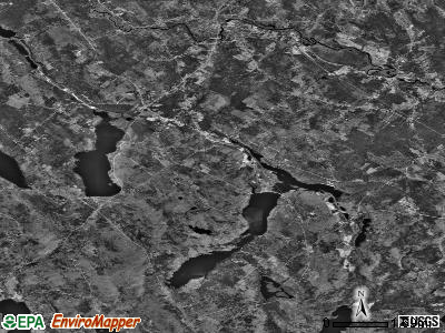 Zip code 04274 satellite photo by USGS