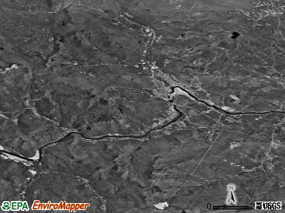 Zip code 04276 satellite photo by USGS