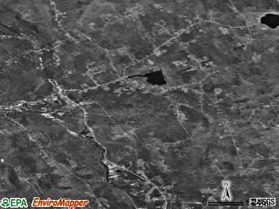 Zip code 04289 satellite photo by USGS