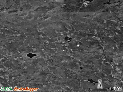Zip code 04294 satellite photo by USGS