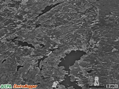 Zip code 04348 satellite photo by USGS