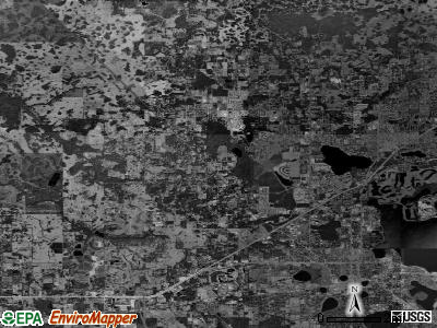 Zip code 33810 satellite photo by USGS