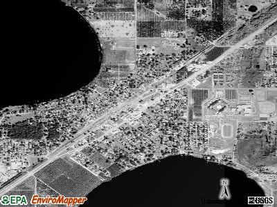 Zip code 33839 satellite photo by USGS