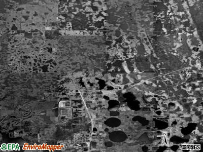 Zip code 33868 satellite photo by USGS