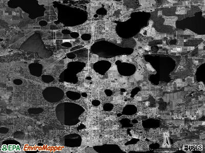 Zip code 33881 satellite photo by USGS