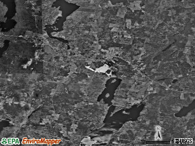 Zip code 04355 satellite photo by USGS