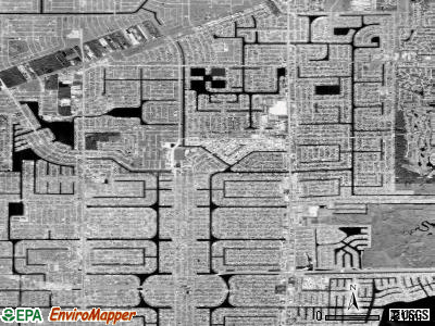 Zip code 33990 satellite photo by USGS