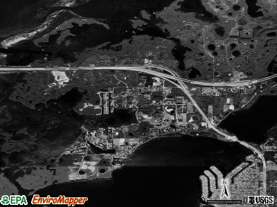 Zip code 34250 satellite photo by USGS