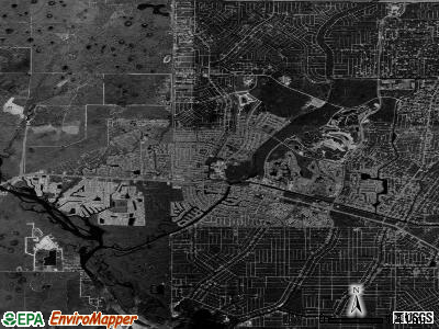 Zip code 34287 satellite photo by USGS