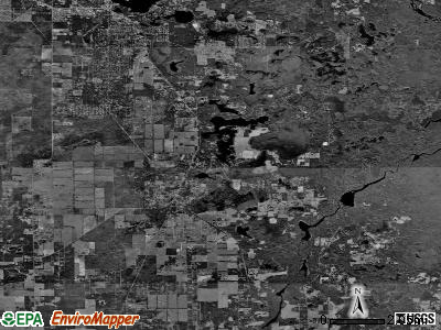 Zip code 34436 satellite photo by USGS