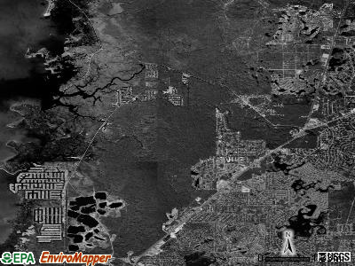 Zip code 34607 satellite photo by USGS
