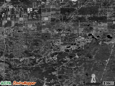 Zip code 34669 satellite photo by USGS