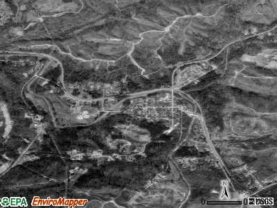 Zip code 35036 satellite photo by USGS