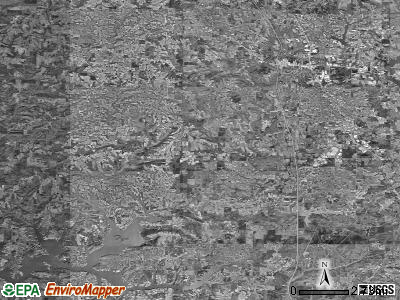 Zip code 35057 satellite photo by USGS