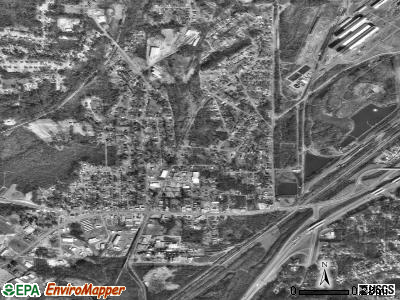 Zip code 35061 satellite photo by USGS