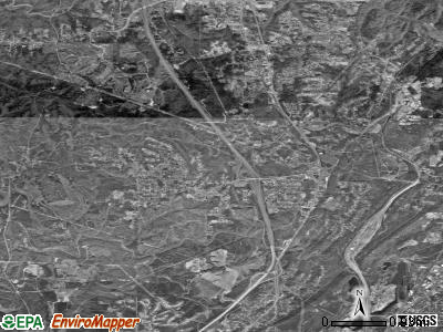 Zip code 35068 satellite photo by USGS