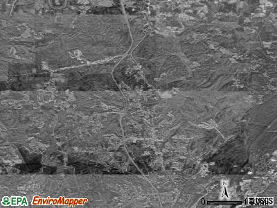 Zip code 35071 satellite photo by USGS