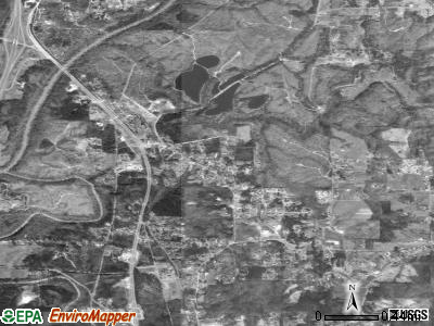 Zip code 35091 satellite photo by USGS