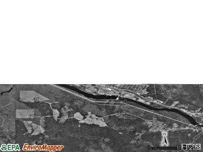 Zip code 04430 satellite photo by USGS