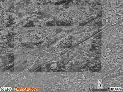 Zip code 35117 satellite photo by USGS
