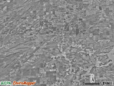 Zip code 35125 satellite photo by USGS