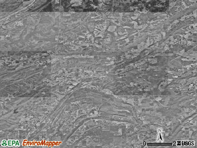 Zip code 35146 satellite photo by USGS