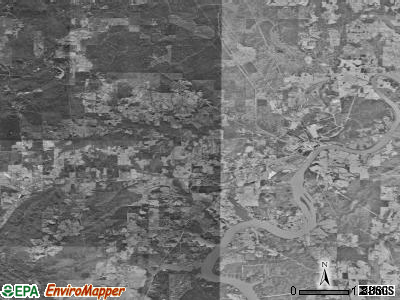 Zip code 35186 satellite photo by USGS