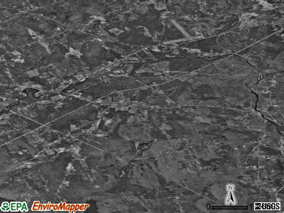 Zip code 04438 satellite photo by USGS