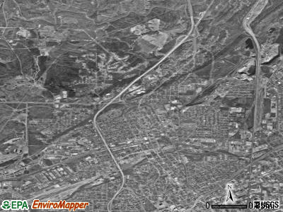 Zip code 35207 satellite photo by USGS