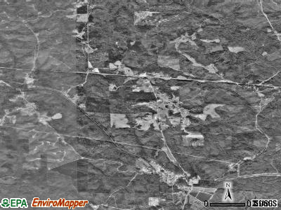 Zip code 35458 satellite photo by USGS