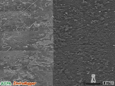 Zip code 35474 satellite photo by USGS