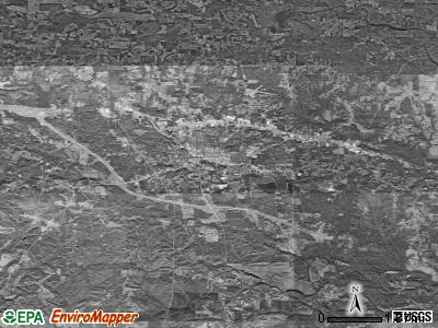 Zip code 35501 satellite photo by USGS
