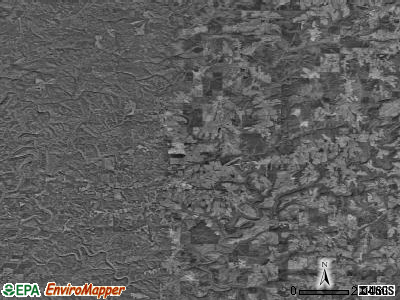 Zip code 35540 satellite photo by USGS