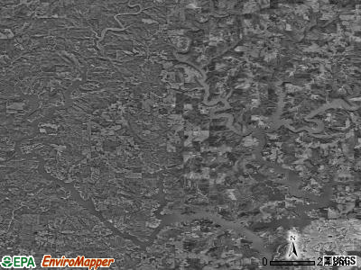 Zip code 35541 satellite photo by USGS