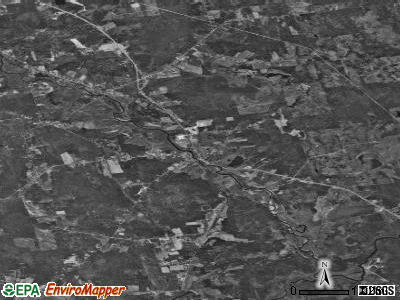 Zip code 04450 satellite photo by USGS