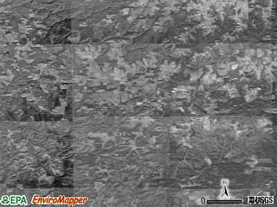 Zip code 35564 satellite photo by USGS