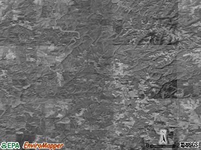 Zip code 35571 satellite photo by USGS