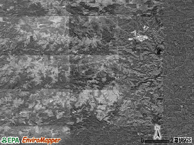 Zip code 35581 satellite photo by USGS