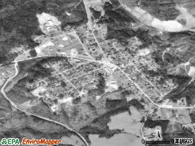 Zip code 35584 satellite photo by USGS