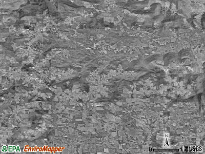Zip code 35621 satellite photo by USGS