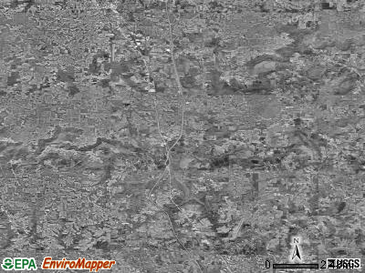 Zip code 35622 satellite photo by USGS