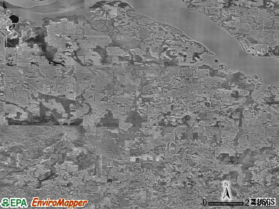 Zip code 35643 satellite photo by USGS