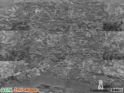 Zip code 35645 satellite photo by USGS
