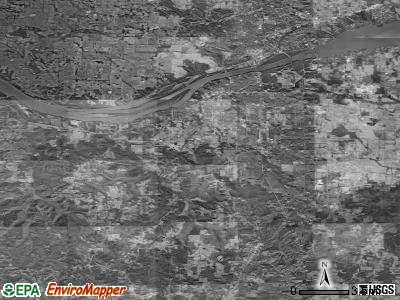 Zip code 35674 satellite photo by USGS