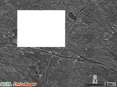 Zip code 04460 satellite photo by USGS