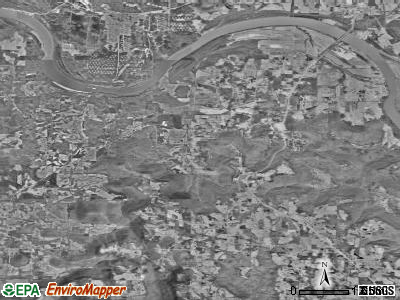 Zip code 35754 satellite photo by USGS